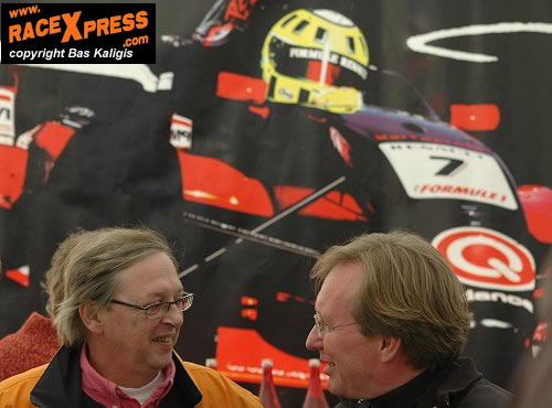 Charles van Lookeren en zijn vader Ronald van der Zande